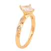 Кольцо Xuping цвет Позолота 18K "Узор с кристаллами" фото №2 Кольцо Xuping цвет Позолота 18K "Узор с кристаллами" фото №2