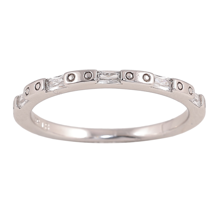 Кольцо Xuping цвет Родий "Дорожка кристаллов" фото №16 Кольцо Xuping цвет Родий "Дорожка кристаллов" фото №16