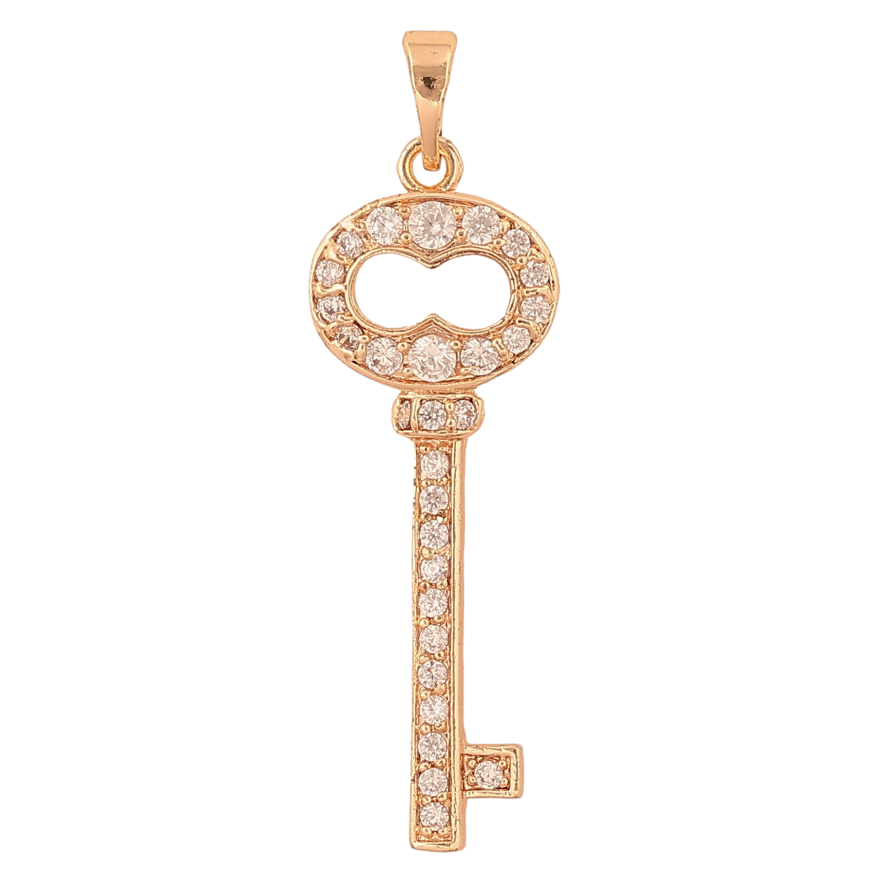 Кулон Xuping M&L колір 18K "Ключик" для ланцюжка до 5мм фото №1 Кулон Xuping M&L колір 18K "Ключик" для ланцюжка до 5мм фото №1