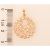 Кулон Xuping M&L колір 18K "Знак Зодіаку Близнюки" для ланцюжка до 5мм фото №2