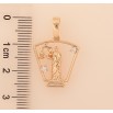 Кулон Xuping M&L колір 18K "Феміда" для ланцюжка до 6мм фото №2