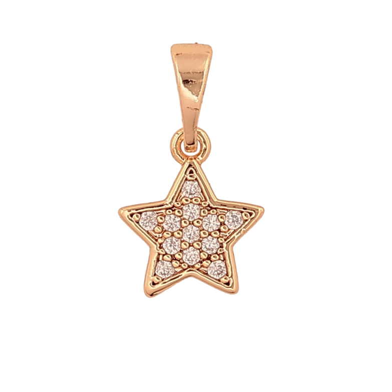 Кулон Xuping M&L цвет 18K "Звезда с кристаллами" для цепочки до 5мм фото №2 Кулон Xuping M&L цвет 18K "Звезда с кристаллами" для цепочки до 5мм фото №2