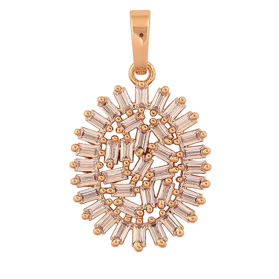 Кулон Xuping цвет Позолота 18K "Декоративная кристальная подвеска" для цепочки до 6мм фото №1 Кулон Xuping цвет Позолота 18K "Декоративная кристальная подвеска" для цепочки до 6мм фото №1