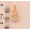 Кулон Xuping цвет Позолота 18K "Декоративная подвеска с кристаллами" для цепочки до 5мм фото №2 Кулон Xuping цвет Позолота 18K "Декоративная подвеска с кристаллами" для цепочки до 5мм фото №2