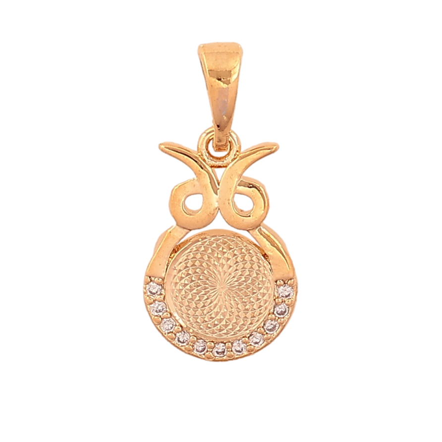 Кулон Xuping цвет Позолота 18K "Декоративная подвеска с кристаллами" для цепочки до 5мм фото №1 Кулон Xuping цвет Позолота 18K "Декоративная подвеска с кристаллами" для цепочки до 5мм фото №1