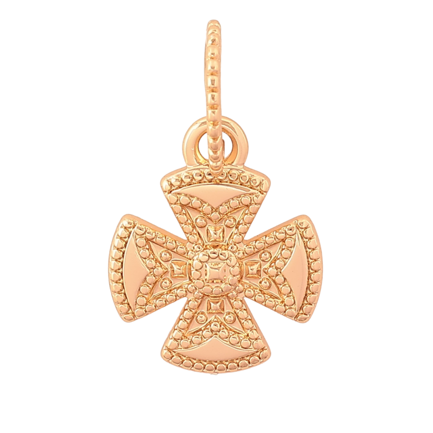 Кулон Xuping колір Позолота 18K "Декоративний Хрест" для ланцюжка до 7мм фото №1 Кулон Xuping колір Позолота 18K "Декоративний Хрест" для ланцюжка до 7мм фото №1