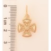 Кулон Xuping колір Позолота 18K "Декоративний Хрест" для ланцюжка до 7мм фото №2 Кулон Xuping колір Позолота 18K "Декоративний Хрест" для ланцюжка до 7мм фото №2