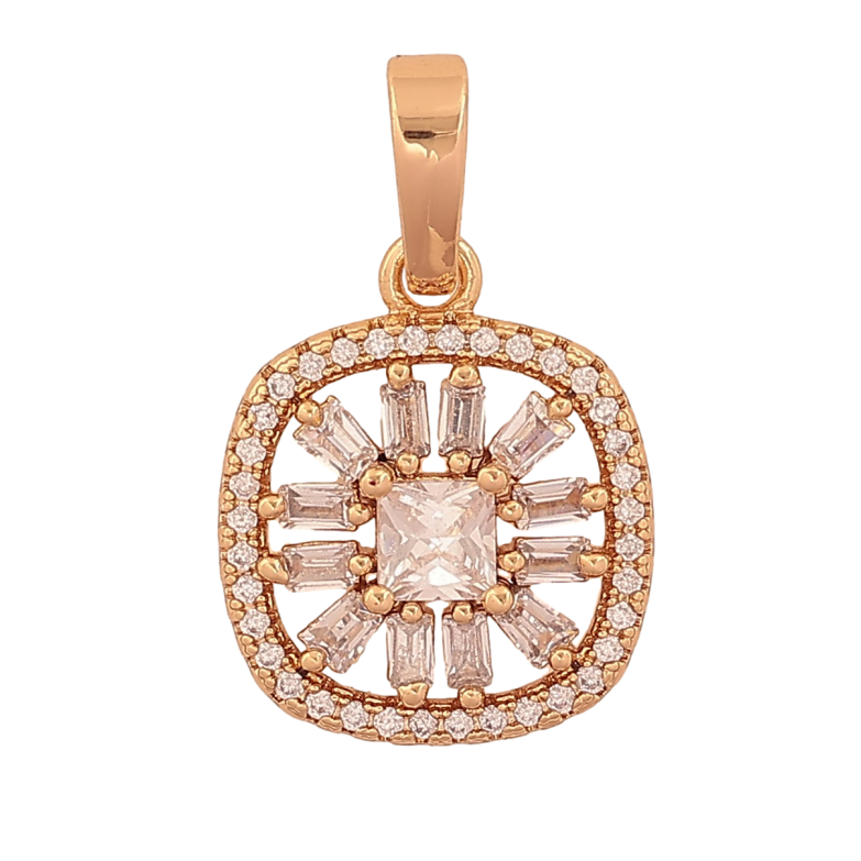 Кулон Xuping колір Позолота 18K "Магія кристалів" для ланцюжка до 6мм фото №1 Кулон Xuping колір Позолота 18K "Магія кристалів" для ланцюжка до 6мм фото №1