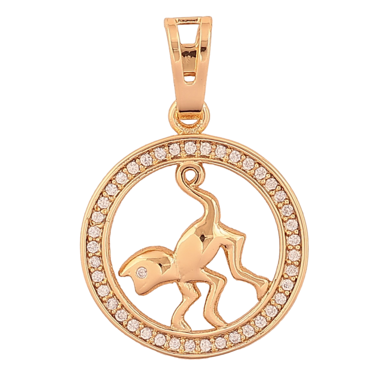 Кулон Xuping цвет Позолота 18K "Мартышка" для цепочки до 6мм фото №1 Кулон Xuping цвет Позолота 18K "Мартышка" для цепочки до 6мм фото №1