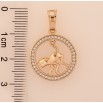 Кулон Xuping цвет Позолота 18K "Мартышка" для цепочки до 6мм фото №4 Кулон Xuping цвет Позолота 18K "Мартышка" для цепочки до 6мм фото №4