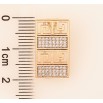 Кулон Xuping цвет Позолота 18K "Прямоугольная подвеска с кристаллами и резным орнаментом" для цепочки до 4мм фото №3 Кулон Xuping цвет Позолота 18K "Прямоугольная подвеска с кристаллами и резным орнаментом" для цепочки до 4мм фото №3