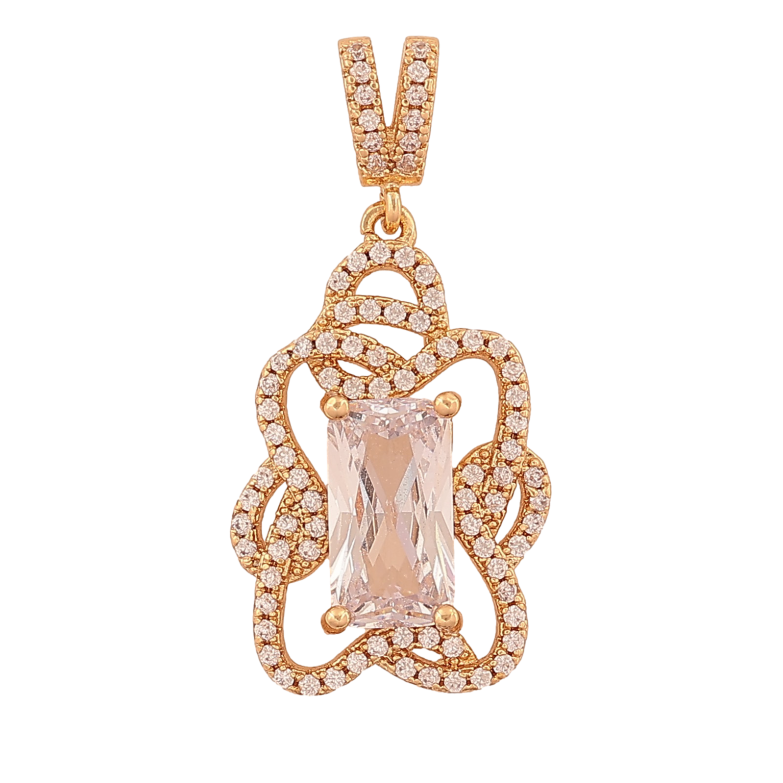 Кулон Xuping колір Позолота 18K "Магія кристалів" для ланцюжка до 4мм фото №1 Кулон Xuping колір Позолота 18K "Магія кристалів" для ланцюжка до 4мм фото №1