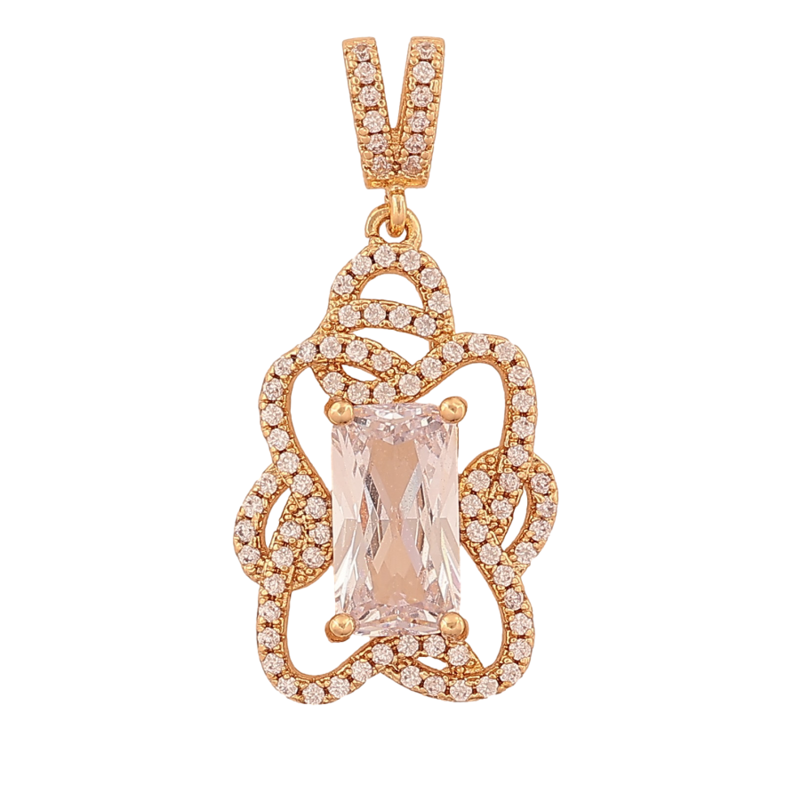 Кулон Xuping цвет Позолота 18K "Магия кристаллов" для цепочки до 4мм фото №1 Кулон Xuping цвет Позолота 18K "Магия кристаллов" для цепочки до 4мм фото №1