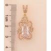 Кулон Xuping цвет Позолота 18K "Магия кристаллов" для цепочки до 4мм фото №4 Кулон Xuping цвет Позолота 18K "Магия кристаллов" для цепочки до 4мм фото №4