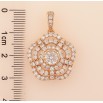 Кулон Xuping цвет Позолота 18K "Цветок с инкрустацией кристаллами" для цепочки до 4мм фото №5 Кулон Xuping цвет Позолота 18K "Цветок с инкрустацией кристаллами" для цепочки до 4мм фото №5