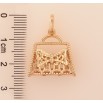 Кулон Xuping цвет Позолота 18K "Сумочка с бантиком" для цепочки до 6мм фото №5 Кулон Xuping цвет Позолота 18K "Сумочка с бантиком" для цепочки до 6мм фото №5