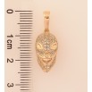 Кулон Xuping цвет Позолота 18K "Веном инкрустация кристаллами" для цепочки до 6мм фото №4