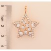 Кулон Xuping цвет Позолота 18K "Звезда с инкрустацией кристаллами" для цепочки до 5мм фото №2 Кулон Xuping цвет Позолота 18K "Звезда с инкрустацией кристаллами" для цепочки до 5мм фото №2