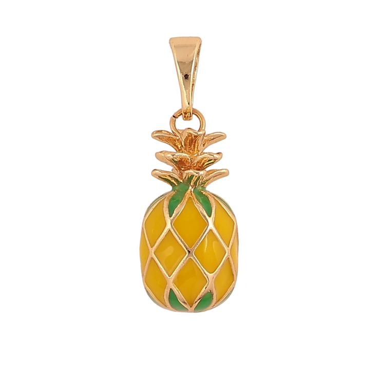 Кулон Xuping цвет Позолота 14К "Ананас" для цепочки до 5мм фото №12 Кулон Xuping цвет Позолота 14К "Ананас" для цепочки до 5мм фото №12