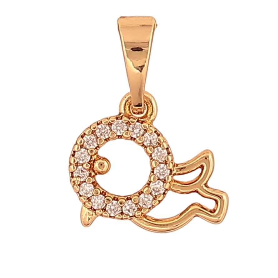 Кулон Xuping колір Позолота 18K "Пташка" для ланцюжка до 5мм фото №1 Кулон Xuping колір Позолота 18K "Пташка" для ланцюжка до 5мм фото №1