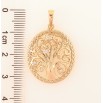 Кулон Xuping колір Позолота 18K "Дерево життя" для ланцюжка до 6мм фото №2 Кулон Xuping колір Позолота 18K "Дерево життя" для ланцюжка до 6мм фото №2