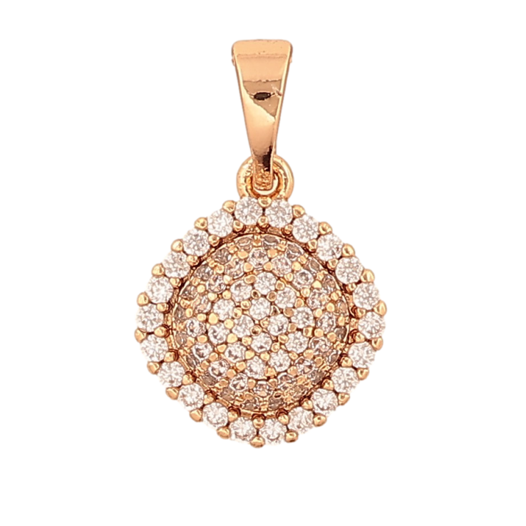 Кулон Xuping цвет Позолота 18K "Инкрустация кристаллами" для цепочки до 5мм фото №14