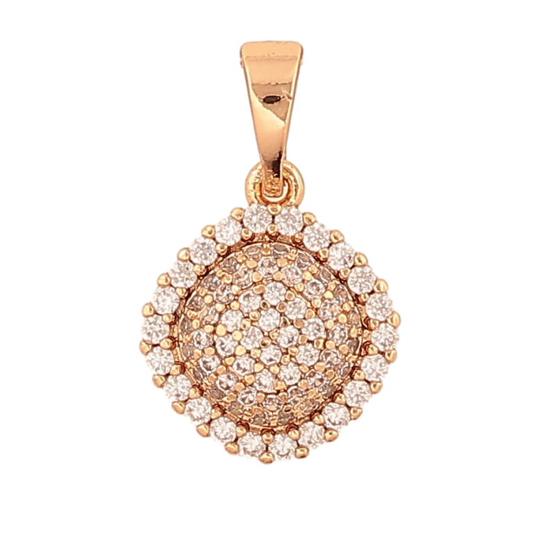 Кулон Xuping цвет Позолота 18K "Инкрустация кристаллами" для цепочки до 5мм фото №10