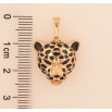 Кулон Xuping колір Позолота 18К "Леопард" для ланцюжка до 6мм фото №2
