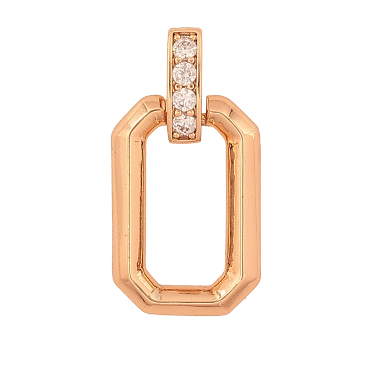 Кулон Xuping цвет Позолота 18K "Узор с кристаллами" для цепочки до 3мм фото №25