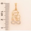 Кулон Xuping колір Позолота 18K "Нескінченне кохання матері" для ланцюжка до 6мм фото №2