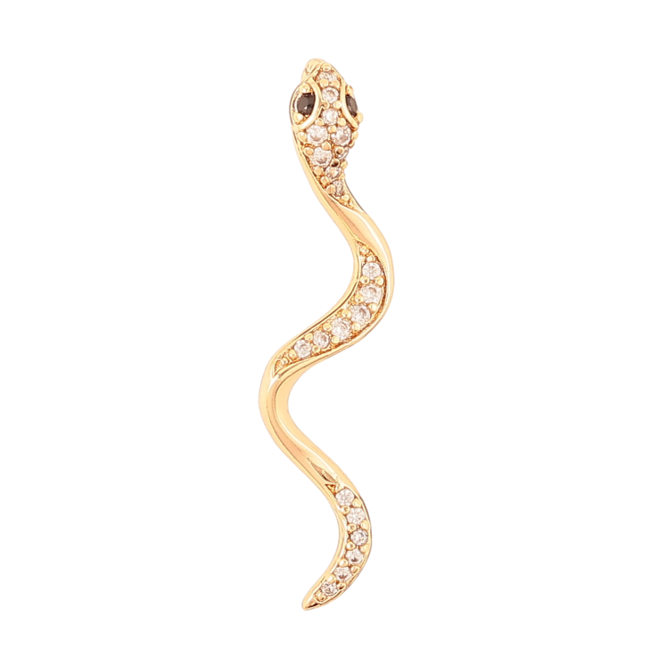 Кулон Xuping колір Позолота 18K "Змійка" для ланцюжка до 3мм фото №10