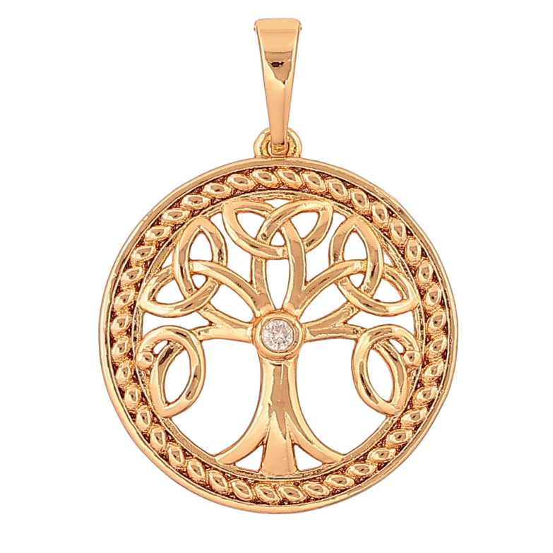Кулон Xuping колір Позолота 18K "Дерево життя" для ланцюжка до 6мм фото №1