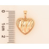 Кулон Xuping колір Позолота 18К "Сердечко" для ланцюжка до 5мм фото №2
