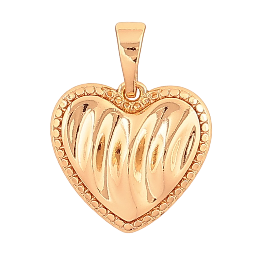 Кулон Xuping колір Позолота 18К "Сердечко" для ланцюжка до 5мм фото №1