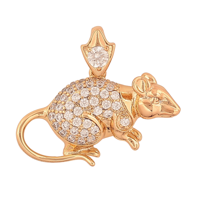 Кулон Xuping цвет Позолота 18К "Крыса" для цепочки до 4мм фото №1 Кулон Xuping цвет Позолота 18К "Крыса" для цепочки до 4мм фото №1
