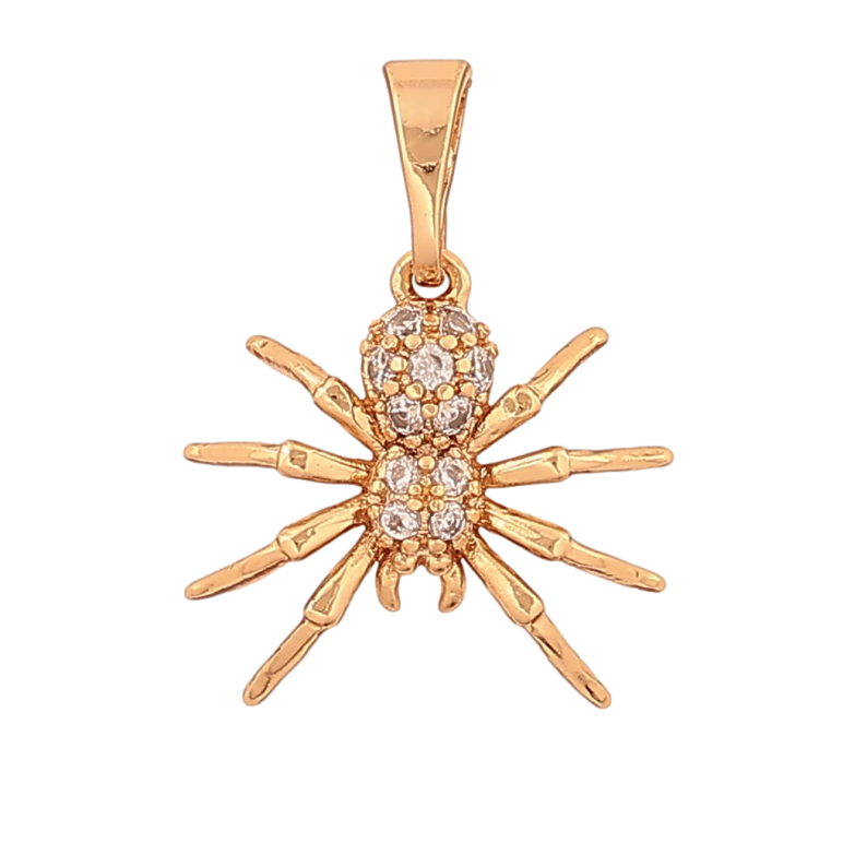 Кулон Xuping цвет Позолота 18K "Паук" для цепочки до 5мм фото №7