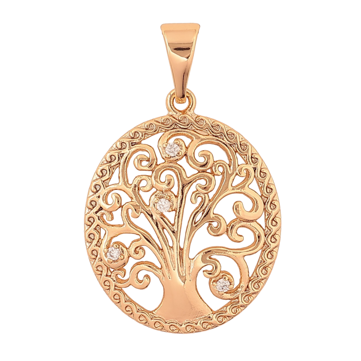 Кулон Xuping колір Позолота 18K "Дерево життя" для ланцюжка до 7мм фото №16 Кулон Xuping колір Позолота 18K "Дерево життя" для ланцюжка до 7мм фото №16