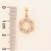 Кулон Xuping колір Позолота 18K "Квіточка з кристалами" для ланцюжка до 5мм фото №2 Кулон Xuping колір Позолота 18K "Квіточка з кристалами" для ланцюжка до 5мм фото №2