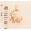 Кулон Xuping цвет Позолота 18K "Сон младенца" для цепочки до 5мм фото №2