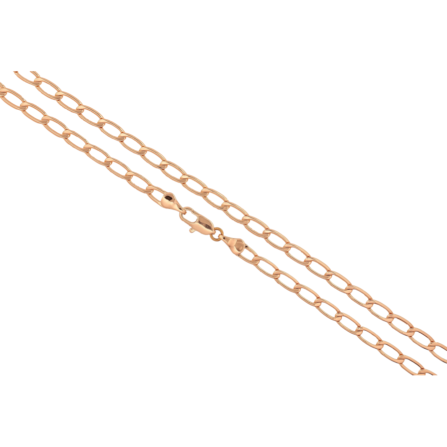 Цепочка Xuping M&L цвет 18К "Плетение Панцирное" длина 45см х 4мм фото №1