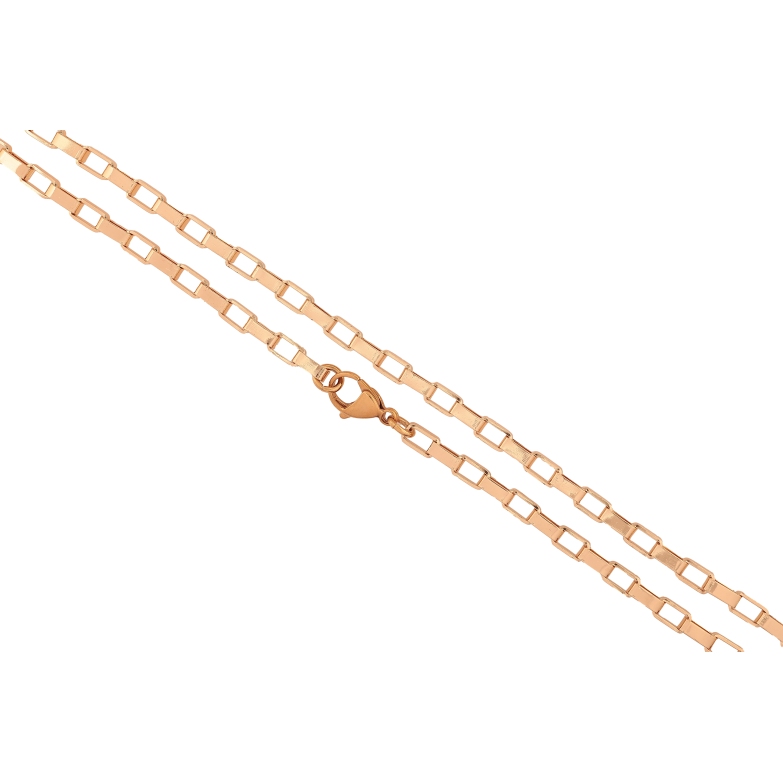 Ланцюжок Xuping M&L колір 18К "Плетіння Фантазійне" довжина 50см х 4мм фото №1