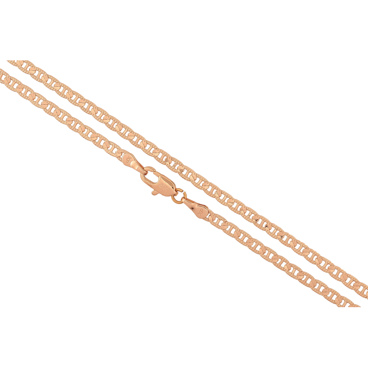 Ланцюжок Xuping M&L колір 18К "Плетіння Морський ланцюг з візерунком" довжина 45см х 3мм фото №17