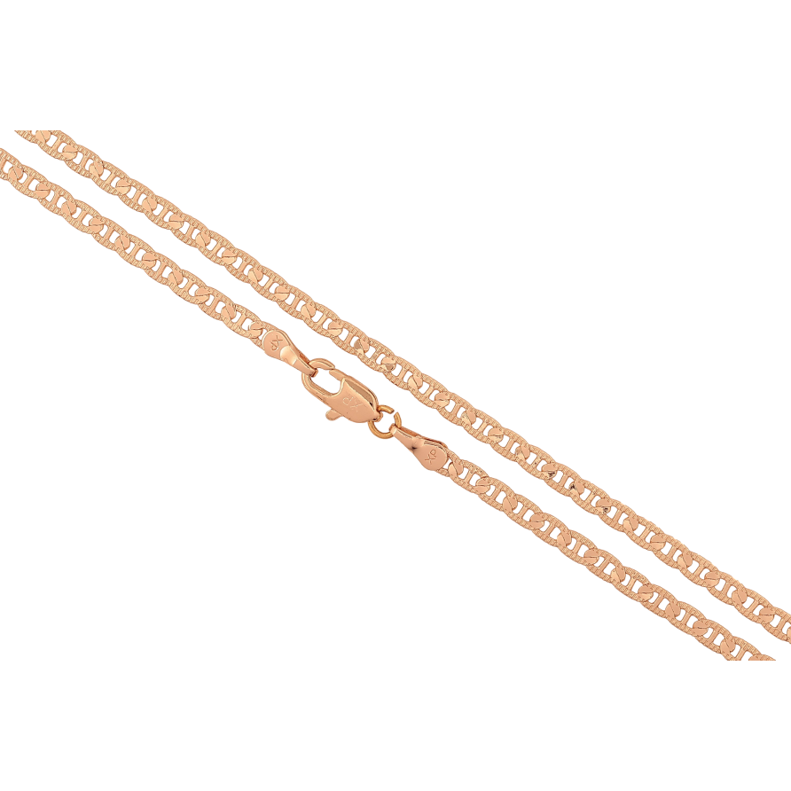 Цепочка Xuping M&L цвет 18К "Плетение Морская цепь с узором" длина 45см х 3мм фото №1 Цепочка Xuping M&L цвет 18К "Плетение Морская цепь с узором" длина 45см х 3мм фото №1