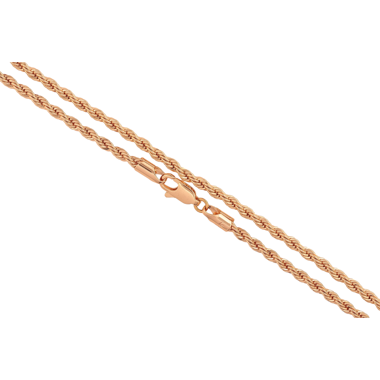 Цепочка Xuping M&L цвет 18К "Плетение Веревка" длина 48см х 3мм фото №1 Цепочка Xuping M&L цвет 18К "Плетение Веревка" длина 48см х 3мм фото №1