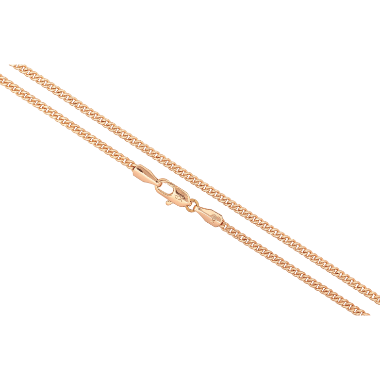 Цепочка Xuping M&L цвет 18К "Плетение Панцирное" длина 44см х 2мм фото №1