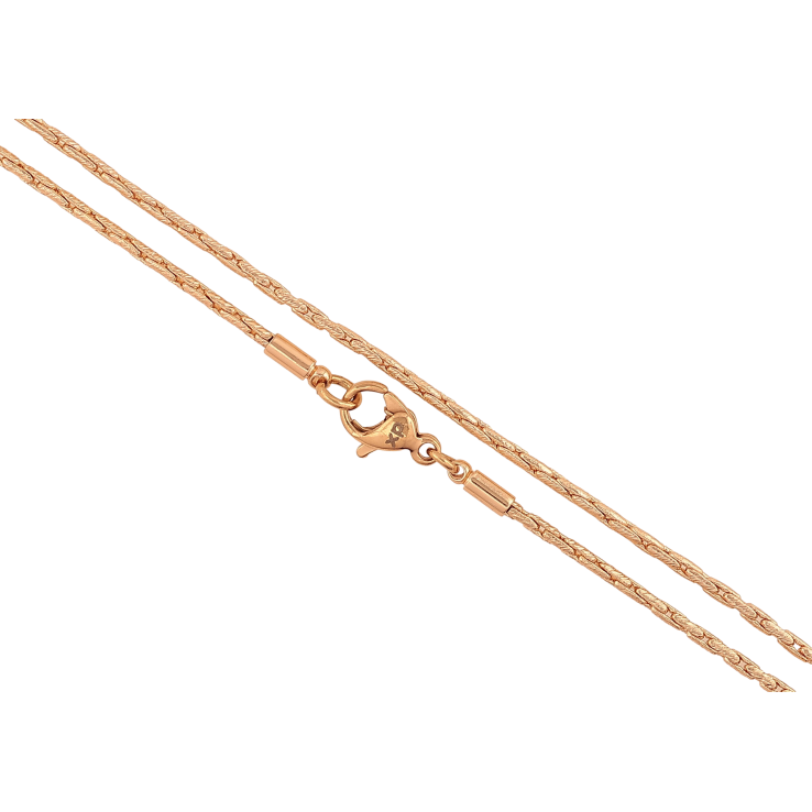 Ланцюжок Xuping M&L колір 18К "Плетіння Фантазійне" довжина 40см х 1.5мм фото №23