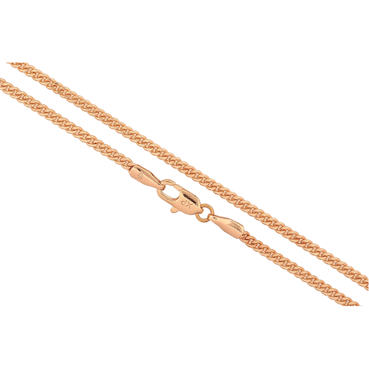 Цепочка Xuping M&L цвет 18К "Плетение Панцирное" длина 45см х 2мм фото №6