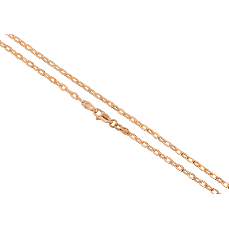 Цепочка Xuping M&L цвет 18К "Плетение Венецианское" длина 50см х 3мм фото №20