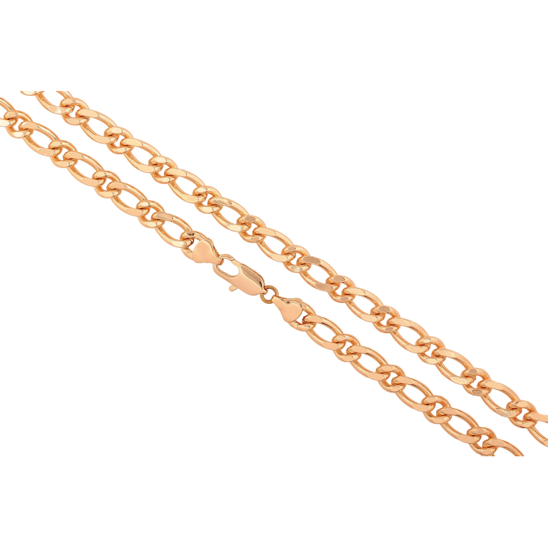 Цепочка Xuping M&L цвет 18К "Плетение Панцирное фантазийное" длина 51см х 7мм фото №1 Цепочка Xuping M&L цвет 18К "Плетение Панцирное фантазийное" длина 51см х 7мм фото №1