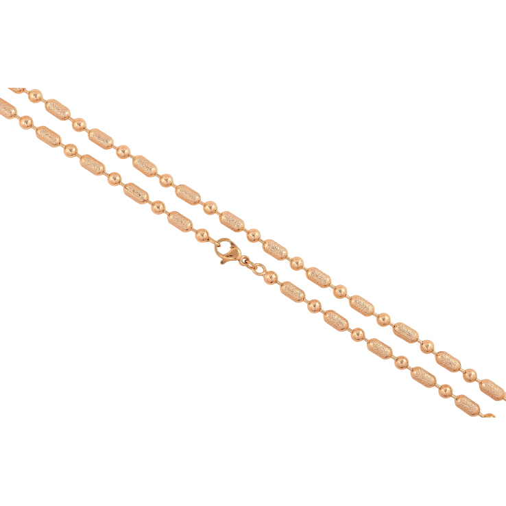 Ланцюжок Xuping M&L колір 18К "Плетіння Перлина з крокреню" довжина 50см х 3мм фото №8